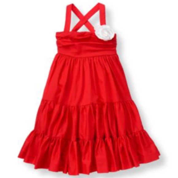janie and jack red dress